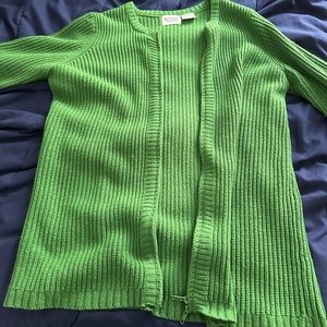 Green Knit Sweater